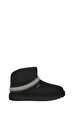 Ugg W Classic Mini Crescent Siyah Bot