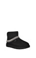 Ugg W Classic Mini Crescent Siyah Bot