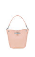 Longchamp Le Roseau Pudra Rengi Bucket Çanta XS