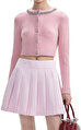 Pink Embellished Hirka