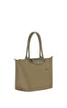 Longchamp Le Pliage Green Enginar Yeşili Omuz Çantası L