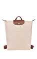 Longchamp Original Pudra Rengi Sırt Çantası M