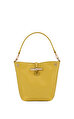 Longchamp Le Roseau Sarı Bucket Çanta XS