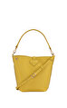 Longchamp Le Roseau Sarı Bucket Çanta XS