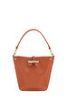 Longchamp Le Roseau Kahverengi Bucket Çanta XS