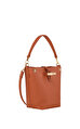 Longchamp Le Roseau Kahverengi Bucket Çanta XS