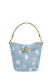 Longchamp Le Roseau Gökyüzü Mavisi Bucket Çanta XS