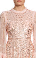 Needle&Thread Pembe Elbise