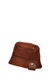 Longchamp Kestane Rengi/Kırmızı Çift Taraflı Şapka