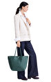 Longchamp Essential Yeşil Omuz Çantası L