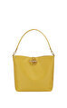 Longchamp Le Roseau Sarı Omuz Çantası M 