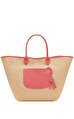 Longchamp Le Pliage Pembe Sepet Çanta L