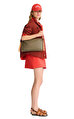 Longchamp Smoothie Enginar Yeşili Çapraz Çanta M
