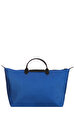 Longchamp Le Pliage du Monde İstanbul Mavi Seyahat Çantası L