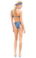 Magic Fish Tek Omuzlu Bikini Nikel Mavi
