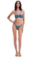 Amazon Bandeau Bikini Desenli