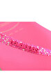 Square Glitter Neon Pink Terlik