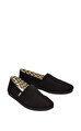 Alpargata Cotton Canvas Black Black Espadril