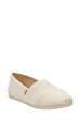 Alpargata Undyed Metallic Linen Stripe Natural Espadril