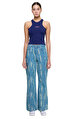 Les Benjamins Lacivert Crop Top