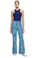 Les Benjamins Lacivert Crop Top