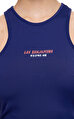 Les Benjamins Lacivert Crop Top