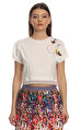 Lalipop Design Beyaz T-Shirt