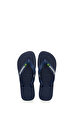 Brasil Logo Navy Blue Terlik