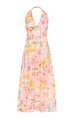 Gladioli Halter Gown Elbise