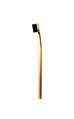 Aurezzi 24K Gold Black Soft Diş Fırçası Yumuşak Kıl, Altın Kaplama Sap