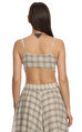 İkikız Gri Crop Top