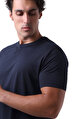 Qsimple Lacivert T-Shirt