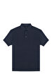 Qsimple Lacivert Polo T-Shirt