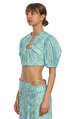 Emel İsmailoglu Renkli Crop Top