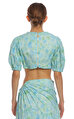 Emel İsmailoglu Renkli Crop Top