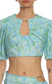 Emel İsmailoglu Renkli Crop Top