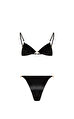 Noir Triangle Bikini