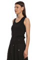Christina Paris Siyah Crop Top