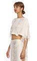 Carryberry Beyaz Crop Top