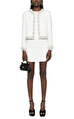 Alice & Olivia Beyaz Elbise