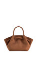 Hana Mini Faux Suede Tote Çanta