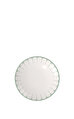 Fleur Vert Yeşil Porselen Pasta Tabağı 21 cm