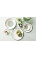 Fleur Vert Yeşil Porselen Pasta Tabağı 21 cm