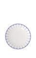 Fleur Bleu Mavi Porselen Yemek Tabağı 27 cm