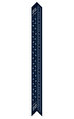 French Lacivert Bandana Saç Bandı