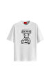John Frank Beyaz T-Shirt 