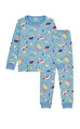 Petit Bateau Pijama Uzun