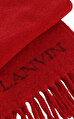 Lanvin Kırmızı Atkı