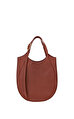 Le Foulonne Tote Koyu Kahverengi Çanta XL 