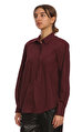New İn Bordo Gömlek